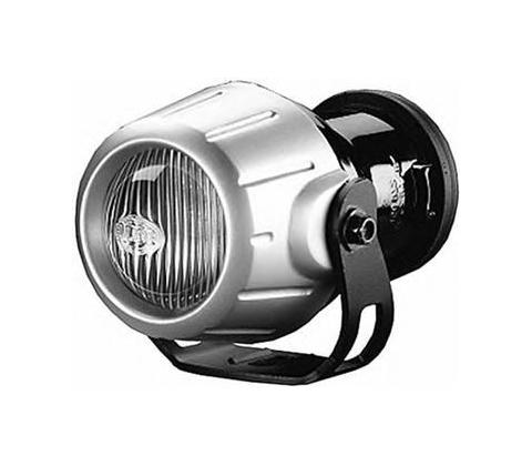 HELLA Фара противотуманная Micro DE Premium Edition (DE-линза с H3 лампой накаливания, держатель, цвет серебристый)