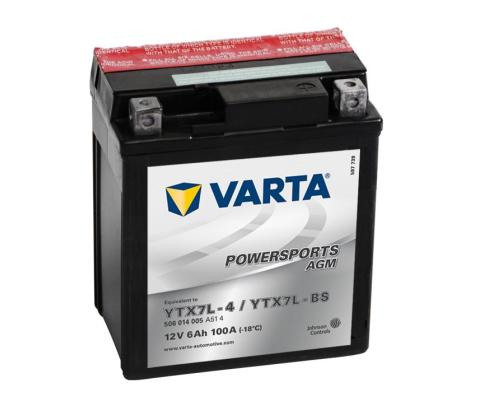 Аккумулятор Varta Fanstart AGM (Germany) 506 014 005 А 51 4