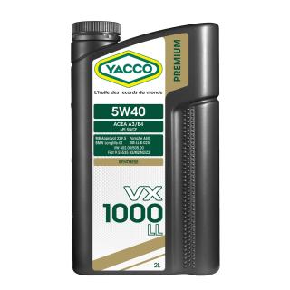 Yacco VX 1000 LL 5W40