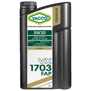 Yacco VX 1703 FAP 5W30