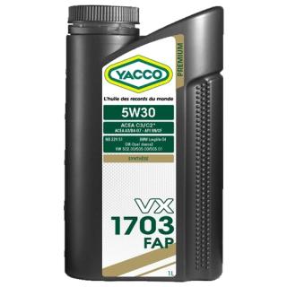 Yacco VX 1703 FAP 5W30